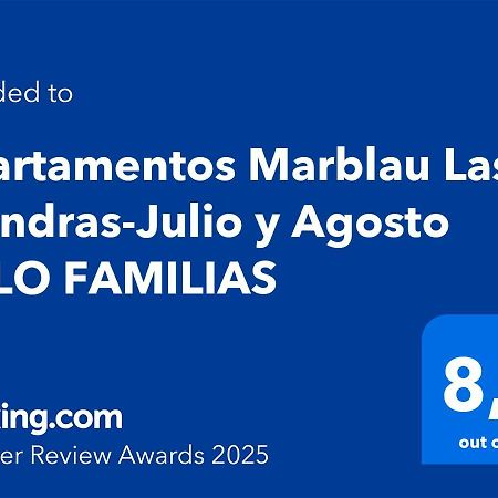 Apartamentos Marblau Las Alondras-Julio Y Agosto Solo Familias Gandía Eksteriør bilde
